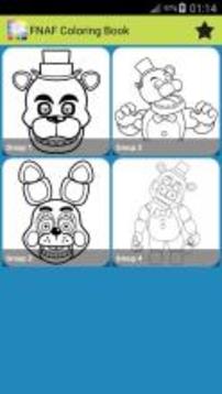 Five Nights Coloring Book FNAF游戲截圖2