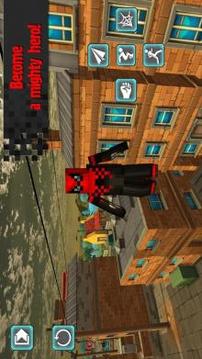 Cube Spider Hero Avenger 3D游戲截圖1