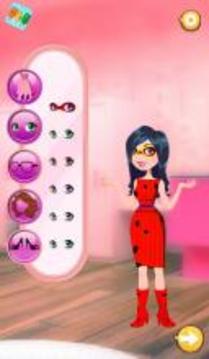 Mervelous Ladybug Dress up Style游戲截圖3