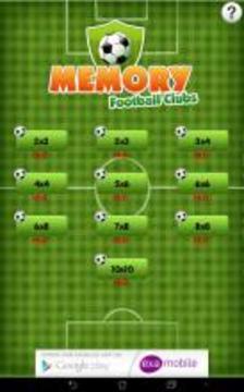 Football Memory Free Games游戲截圖4