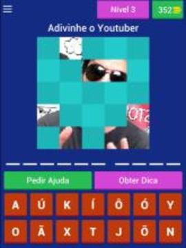 Quiz Canais do Youtubers游戲截圖5