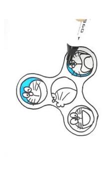 Learn Draw Fidget Spinner Nobita游戲截圖5