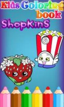 coloring game of shopking girl游戲截圖2