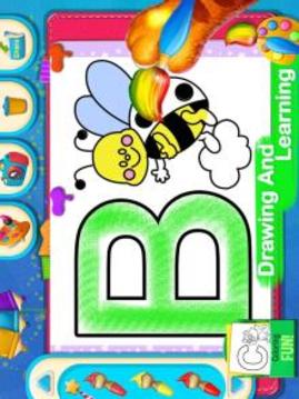 Kids ABC Coloring Book游戲截圖3