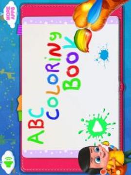 Kids ABC Coloring Book游戲截圖1