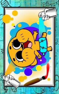 Gumballl : Coloring for Darwin游戲截圖1
