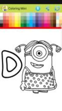 Coloring Book for Minions游戲截圖2