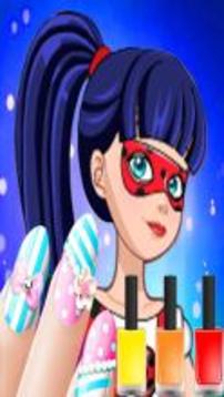 Ladybug Nail Salon游戲截圖1