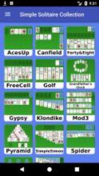 Solitaire free 14 in 1游戲截圖1