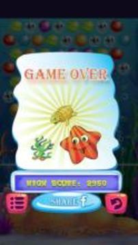 Bubble Shooter Sea Animal Game游戲截圖4