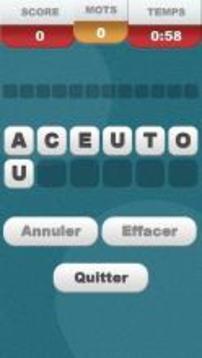 Mots Mélangés Fran?ais游戲截圖4