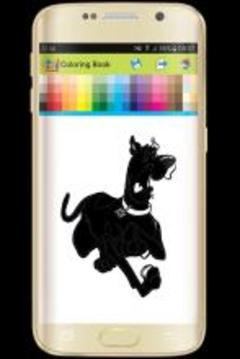 coloring book for scooby doo游戲截圖3