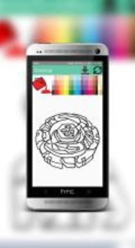Coloring for Beyblade游戲截圖2