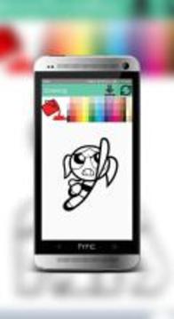 Coloring for Powerpuff游戲截圖1