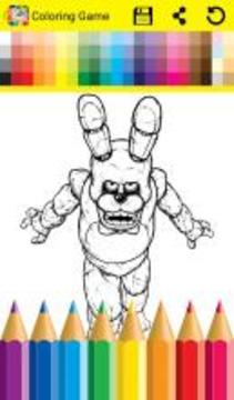 Coloring Game Five Nights游戲截圖5