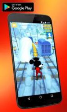 Mickey and Minnie Subway Surfer 3D游戲截圖3