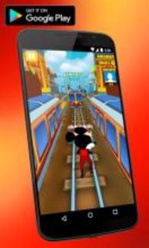 Mickey and Minnie Subway Surfer 3D游戲截圖1