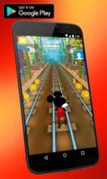 Mickey and Minnie Subway Surfer 3D游戲截圖4