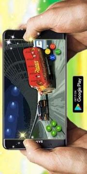 Mcqueen Adventure Lightning Cars 3D游戲截圖1