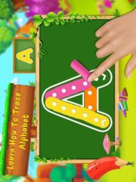 ABC 123 Tracing Fun For Kids游戲截圖1