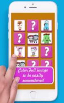 Callie Cat Girls Memory游戲截圖3
