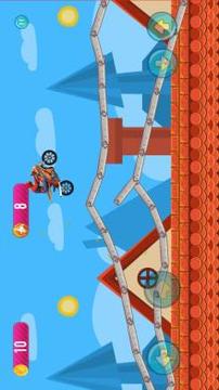 Super Hero - Spider Moto Bike游戲截圖4