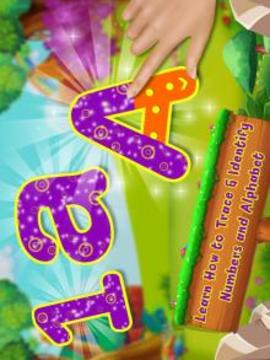 ABC 123 Tracing Fun For Kids游戲截圖3