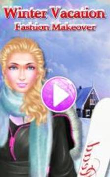 Winter Vacation- Fashion Salon游戲截圖3