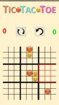 Ultimate Emoji Tic Tac Toe游戲截圖1