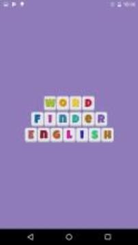 Word Finder Games English游戲截圖1