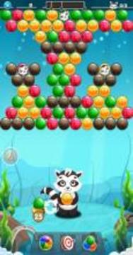 Bubble Panda Raccoon Rescue Pop游戲截圖3