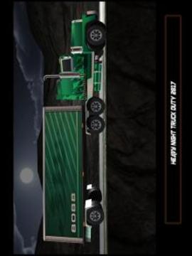 Heavy Night Truck Duty 2017游戲截圖4