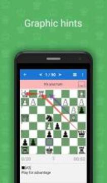 Mate Escape. Chess Puzzles游戲截圖2