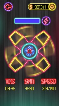 Spinny Fidget Neon游戲截圖2