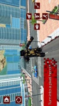 Block Spider Hero in City游戲截圖1