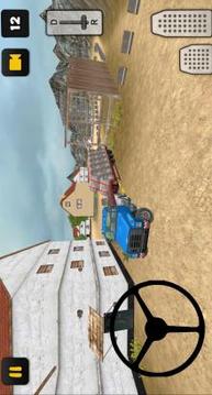 Construction Truck 3D: Pipe Transport游戲截圖1