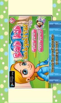 Kids Game: Bad Kid Babysitting游戲截圖1