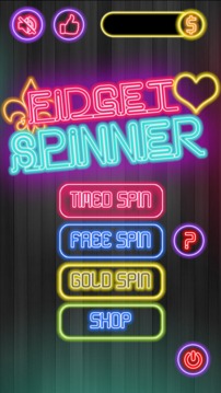 Spinny Fidget Neon游戲截圖1