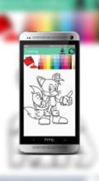 Coloring for Sonic游戲截圖3