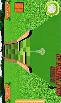 迷你高爾夫比賽3D游戲截圖3