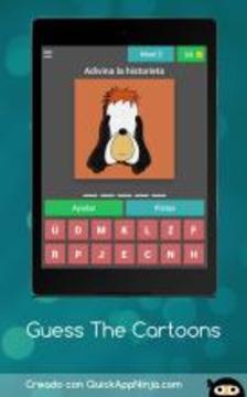 Guess The Cartoons - Spanish游戲截圖2