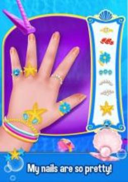 Baby Mermaid Salon游戲截圖4