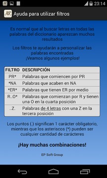 Apalabrados Resolver (espa?ol)游戲截圖3