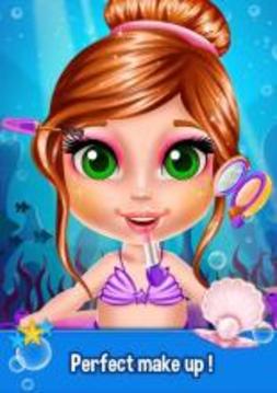 Baby Mermaid Salon游戲截圖5