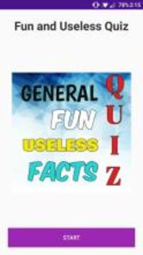 Fun and Useless Facts Quiz游戲截圖1