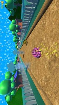 Wet Road Run: A Hedgehog Story游戲截圖3