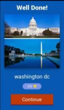 World Capitals City Quiz游戲截圖2