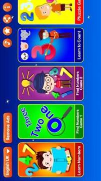 Learn Numbers Games for Kids游戲截圖1
