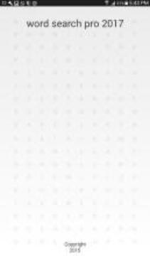 Word Search pro 2017游戲截圖3