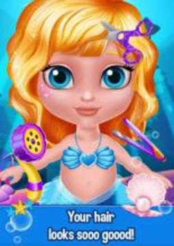 Baby Mermaid Salon游戲截圖2